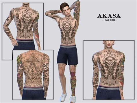 sims 4 tattoos cc|sims 4 japanese tattoo cc.